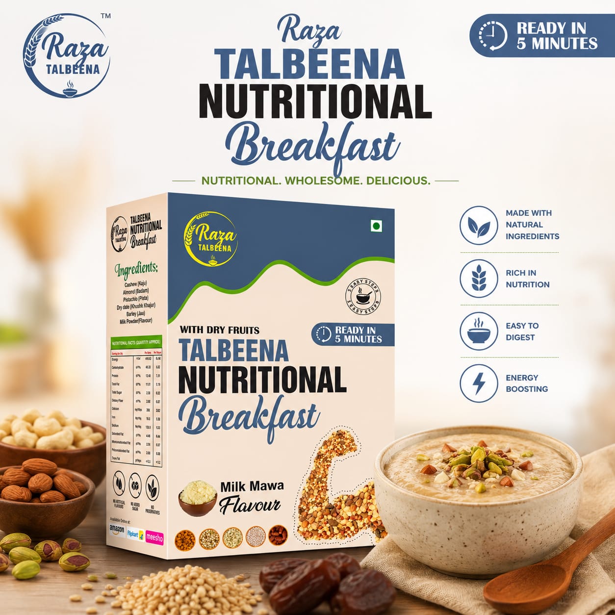 Raza Talbina - Milk Mawa - Image 4