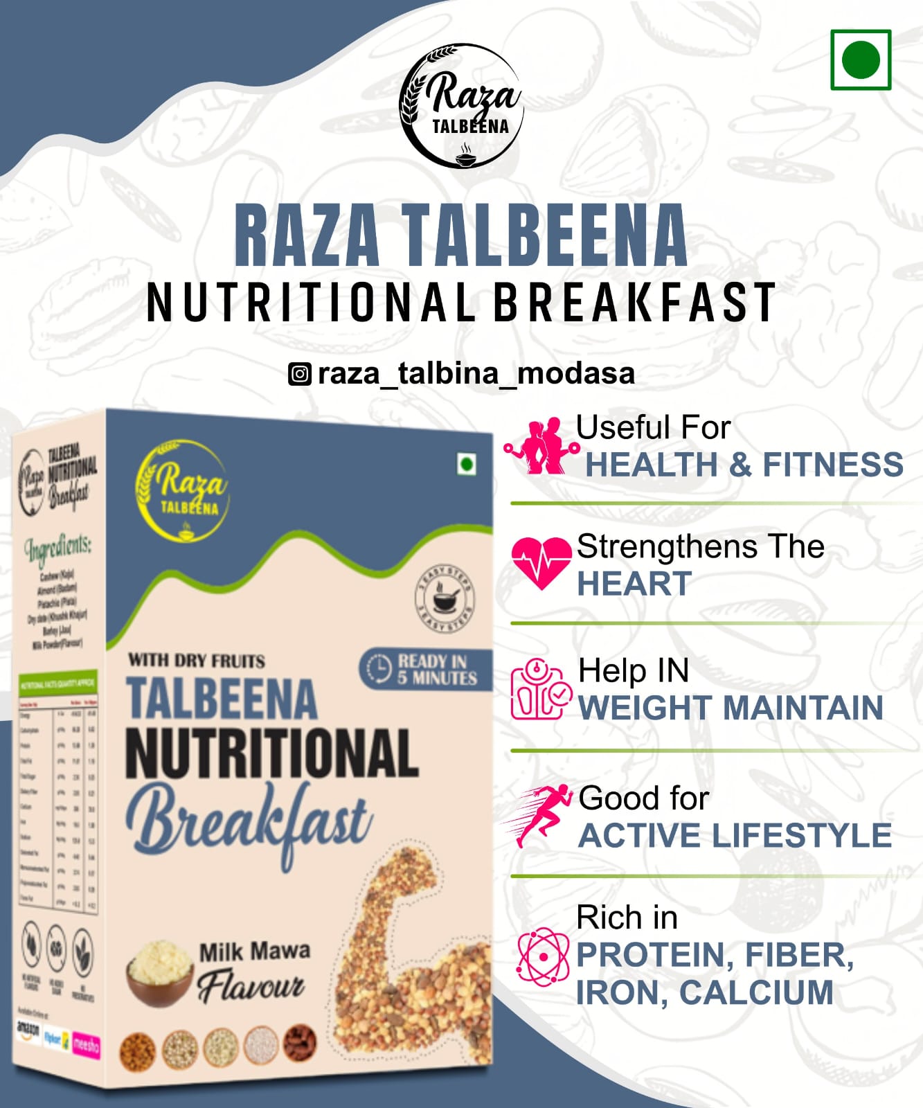 Raza Talbina - Milk Mawa - Image 2